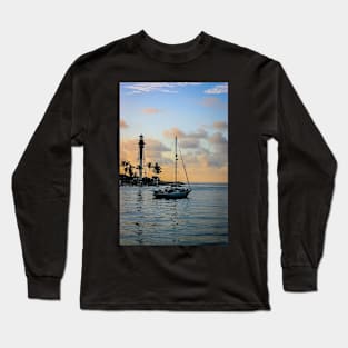 Lighthouse at Sunrise Long Sleeve T-Shirt